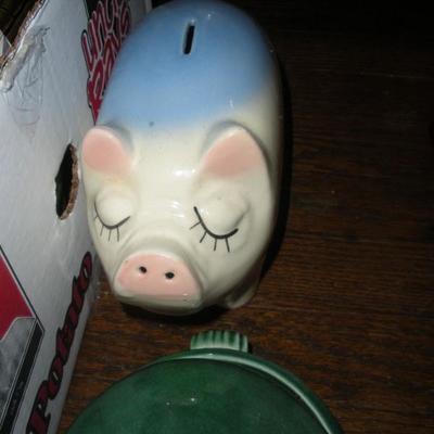 piggy bank from the fifties