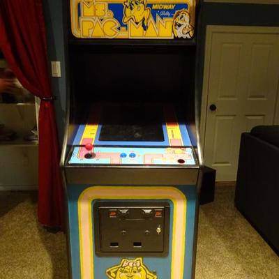 MS Pacman arcade game 