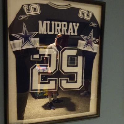 demarco Murray signed jersey w/coa