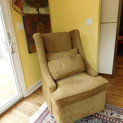 Wing back chair 