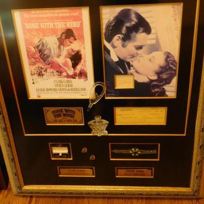 Gone with the Wind Memorabilia, Vivian Leigh and Clark Gable 