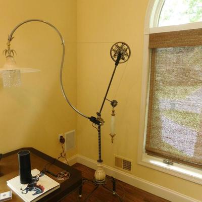 industrial style standing lamp