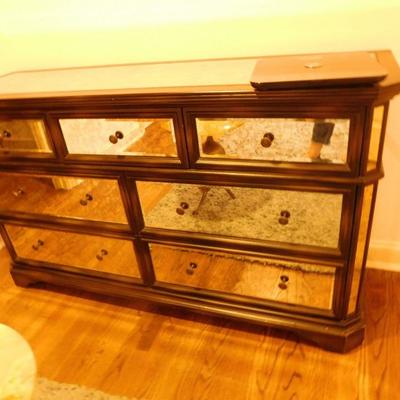 mirrored dresser