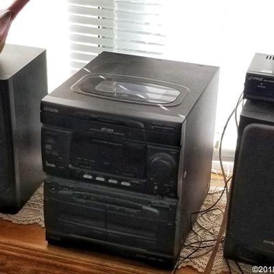 AIWA stereo system