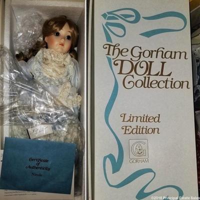 THE GORHAM DOLL COLLECTION, LIMITED EDITIONS