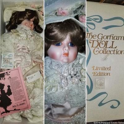THE GORHAM DOLL COLLECTION, LIMITED EDITIONS