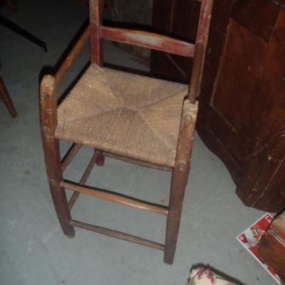 Original SHAKER antique baby chair