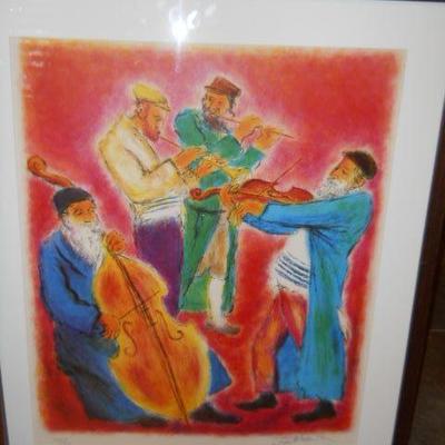 Jazz Band signed and numbered