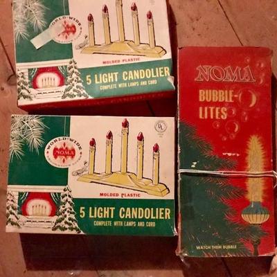 Vintage Christmas lighting