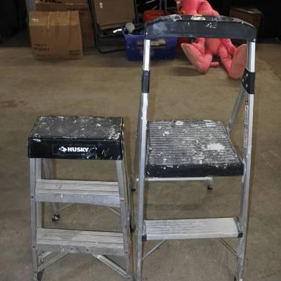 Lot of Utility Step Ladders