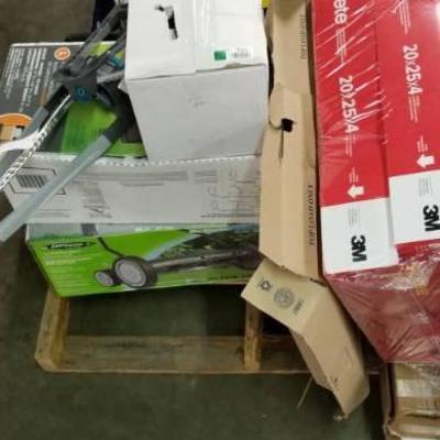 Pallet Lot - Ceiling Fan, Lighting, Lawn, Patio, M