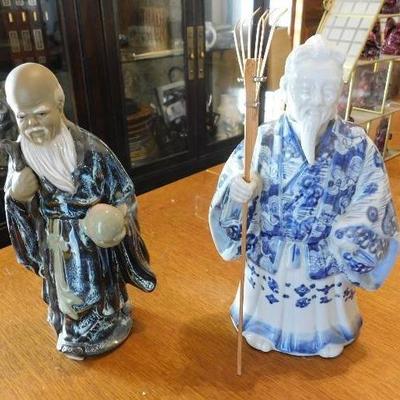 Male Oriental Figurines (2 ea)