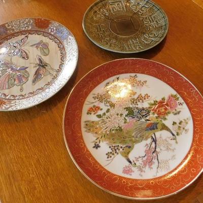 Oriental Plates (3 each)