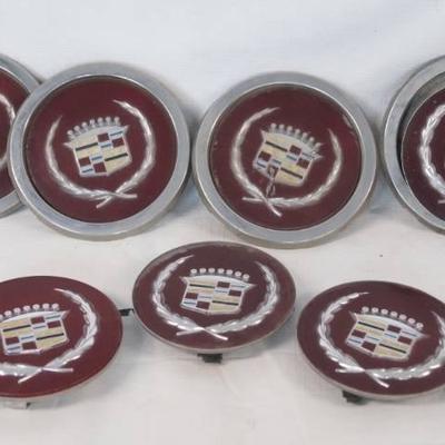 CAR PARTS - Really Cool CADILLAC Hubcap Centers or