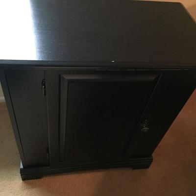 Small Black Cabinet.
