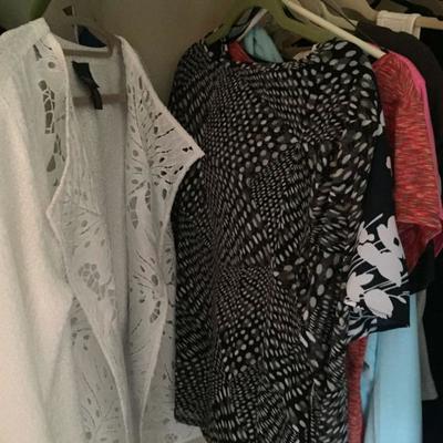 Women's Clothes, size small to large.