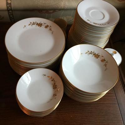 Set of Noritake China, serving for 12 plus accessories.