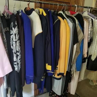 Selection of St Johns knits and other quality clothing