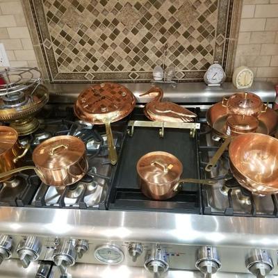 Nice selection of Copperware