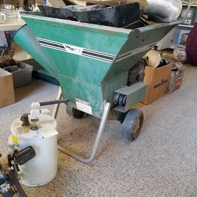 Nice large working wood chipper