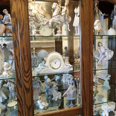 Huge selection of Lladro, all perfect and with original boxes!