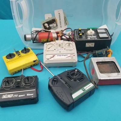 Lot of R C Controllers