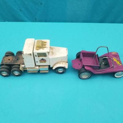 The Modster and Caseys Big Rig Die Cast Cars