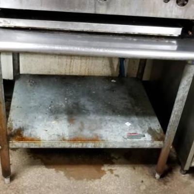 36 by 30 stainless top equipment stand