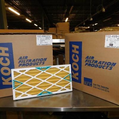 2 Cases of Koch Air Filters
