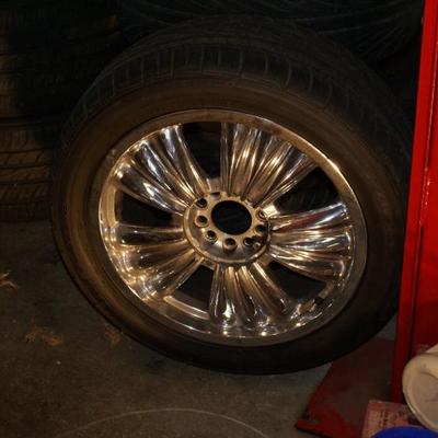 Set of 4 Rims with Tires for 1983 El Camino 