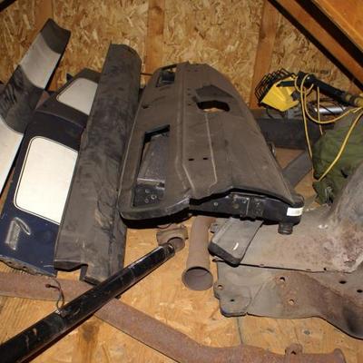 1969 Spoiler OEM Taillight Sheet Metal