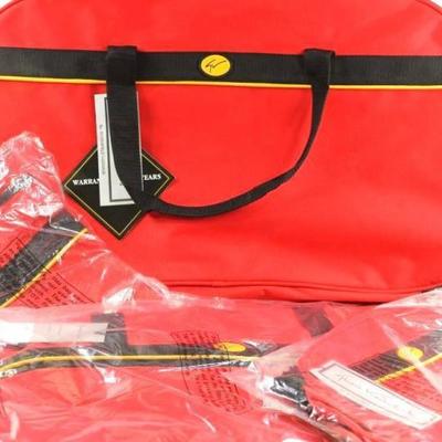 Gloria Vanderbilt Red Bag or Small Luggage Set, New with Tags
