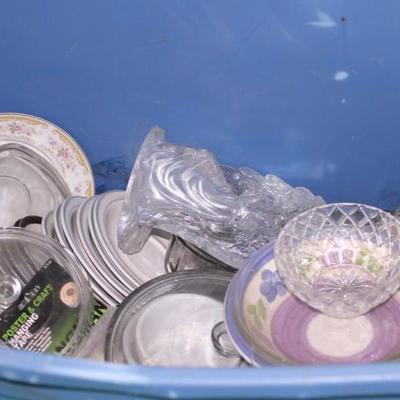 Bin of Dishes
