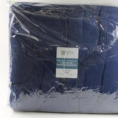 Full Size Blue Comforter