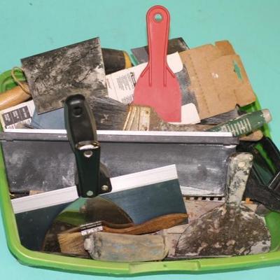 Lot of Painting Tools