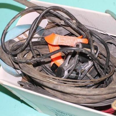 Lot of Misc Wire, Cords, and Straps