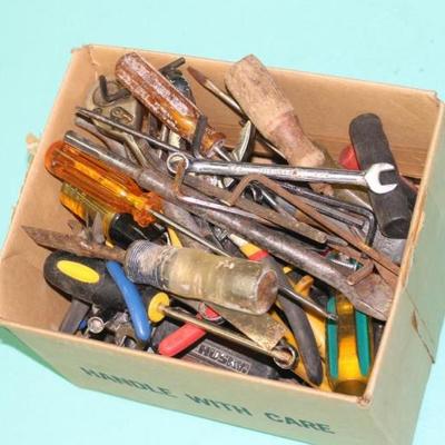 Lot of Tools incl Screwdrivers and Wrenches