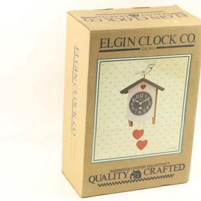 Elgin Wall Clock NIB Habersham Country Collection