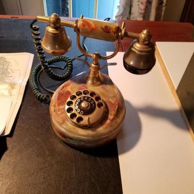 Italy marble dial telephone