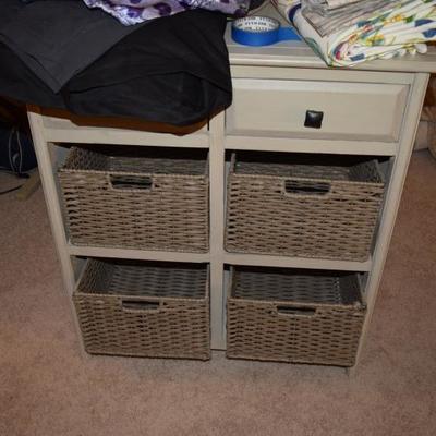 Cabinet w/Drawers & Baskets