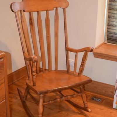 Wooden Rocking Chair