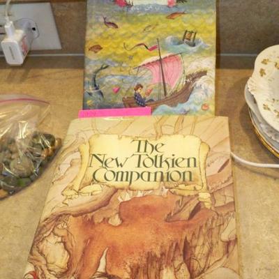 2 - Vintage J.R.R. Tolkien Books, with dust covers.