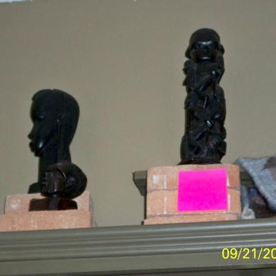 African Wood sculptures