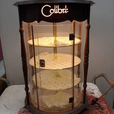 Colibre Lighted Rotating Display