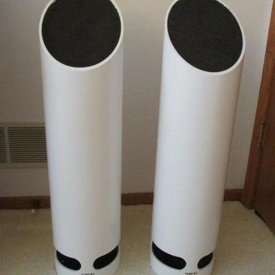 Rare Dantax tube speakers (BID ITEM)