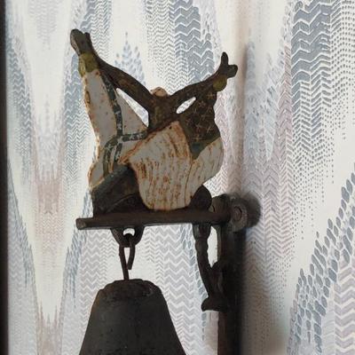 USA & Confederate flags bell