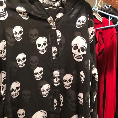 Skull top Gothic  Halloween