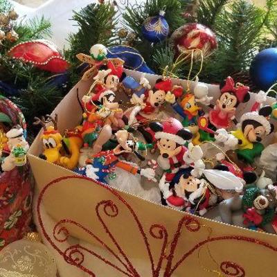 Disney Christmas ornaments. $5 each.