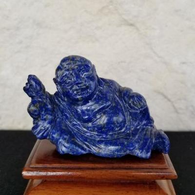 Lapis Lazuli Buddha. Lapis Lazuli is a stone of peace. It it said to bring calm and centring to fearful emotions. It enhances psychic...