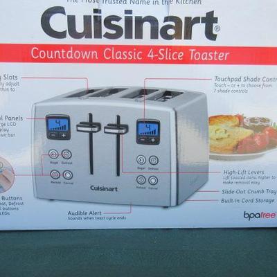 Cuisinart 4-slice toaster brand new